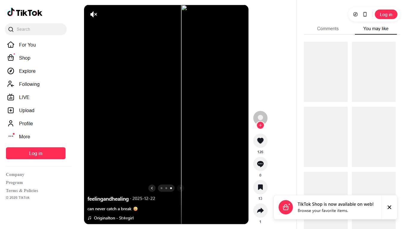 can never catch a break 🙁 TikTok