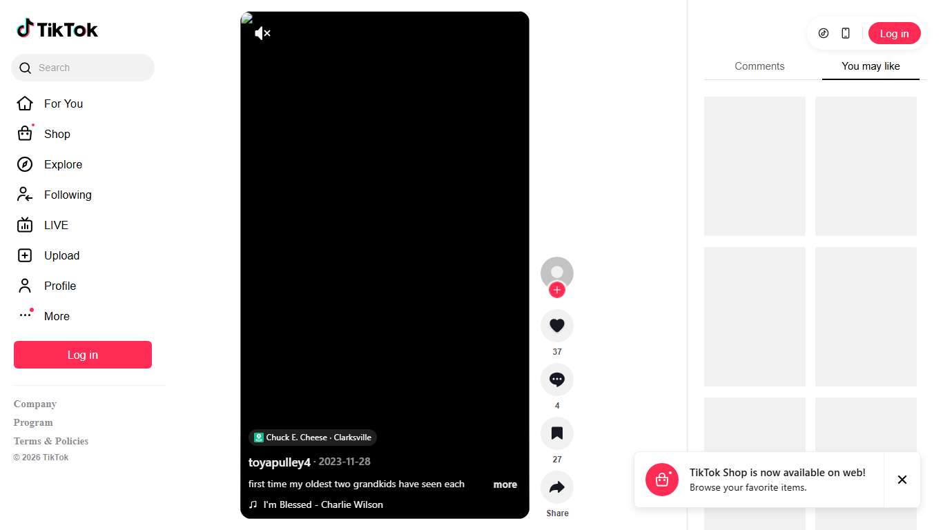 first time my oldest two grandkids have seen each other in 4 years. #f... TikTok
